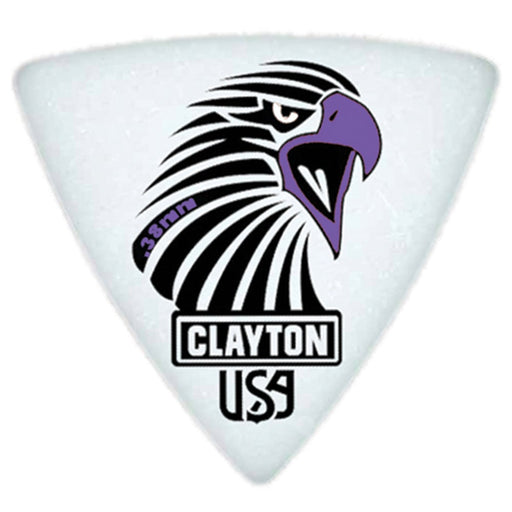 Clayton Acetal Sharp Rounded Triangle .38mm (12 Pack)
