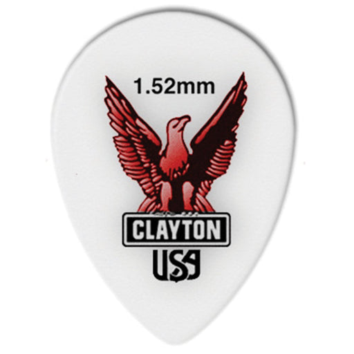 Clayton Acetal Small Teardrop 1.52mm (12 Pack)