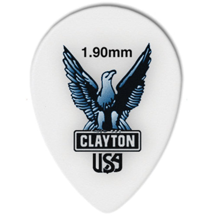 Clayton Acetal Small Teardrop 1.90mm (12 Pack)