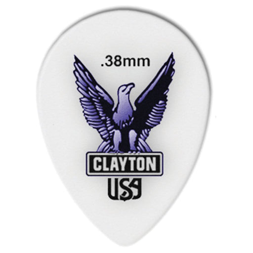 Clayton Acetal Small Teardrop .38mm (12 Pack)