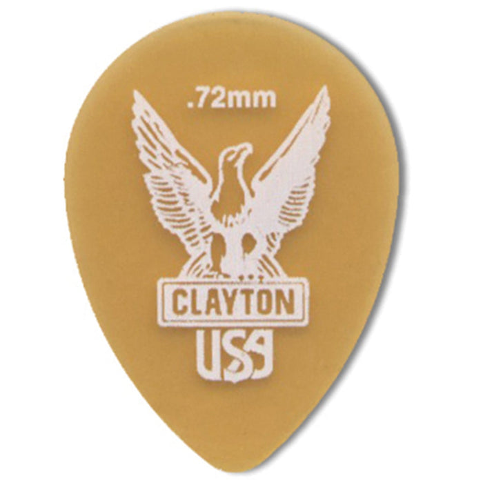 Clayton Ultem Tortoise Small Teardrop .72mm (48 Pack)