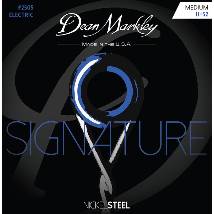Dean Markley Medium 11-52 NickelSteel Electric Signature Series String Set
