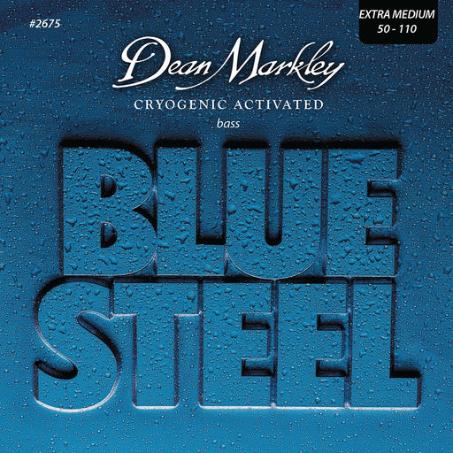Dean Markley Blue Steel Bass Guitar Strings Extra Medium 4 String 50-110