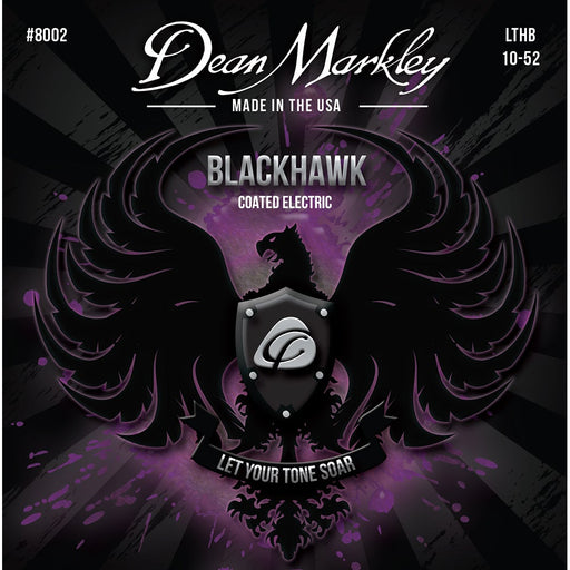 Dean Markley Blackhawk Coated Electric Strings Light Top Heavy Bottom 10-52