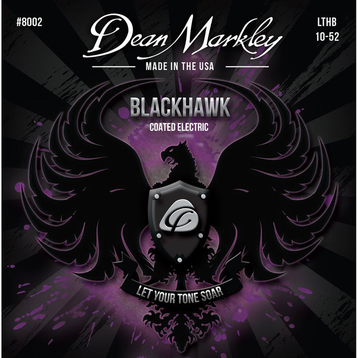 Dean Markley Blackhawk Coated Electric Strings Light Top Heavy Bottom 10-52