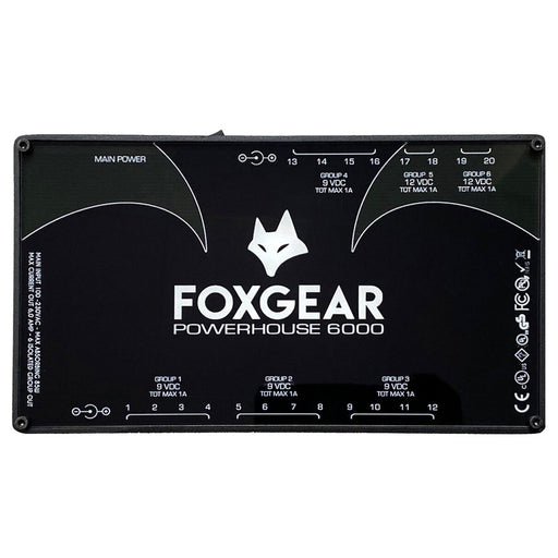 Foxgear POWERHOUSE 6000 (20 Outs 600mA PSU)