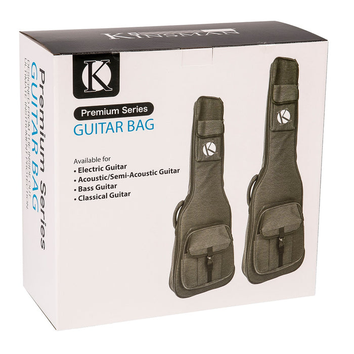 Kinsman Premium Series Canvas Guitar Bag ~ Acoustic/Semi Acoustic