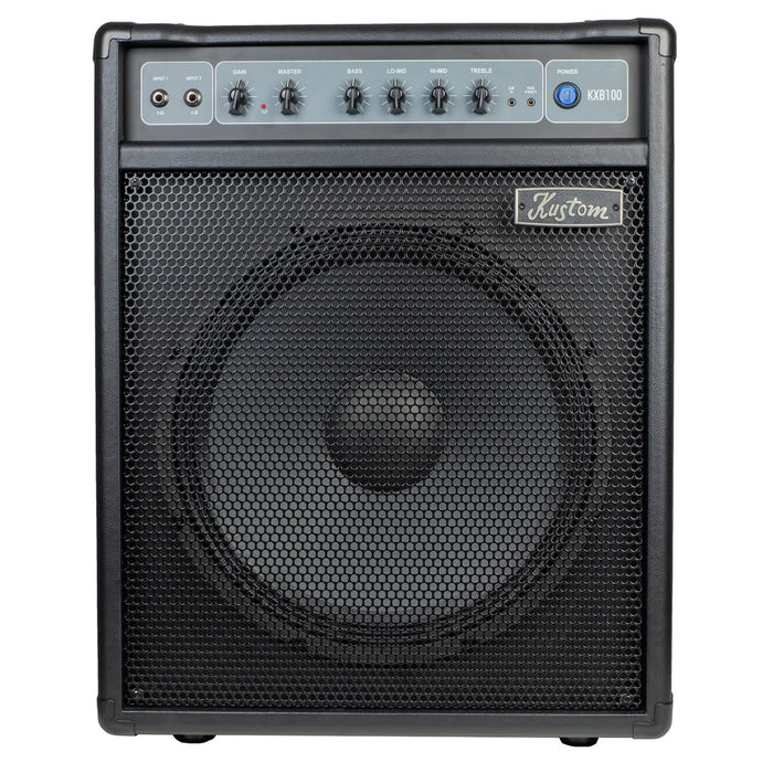 Kustom KXB Series Bass Amp 1 x 15" with 4 Band EQ ~ 100W