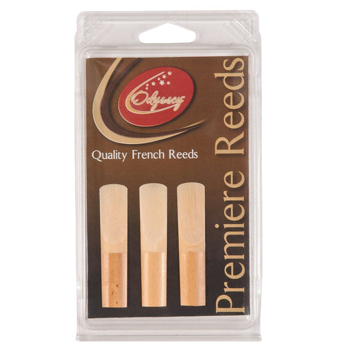 Odyssey Premiere Clarinet Reeds ~ 1.5 Pack of 3