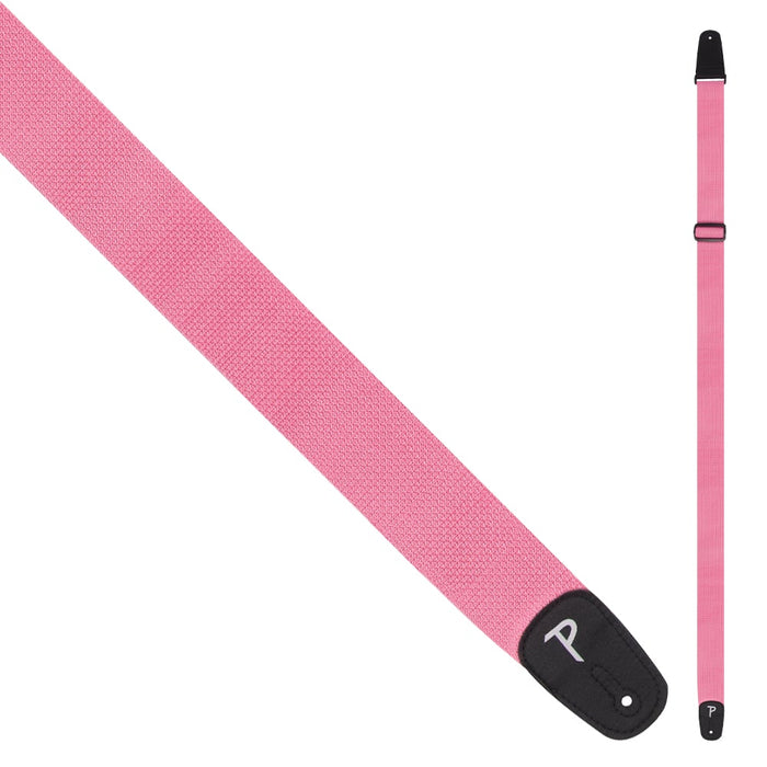 Perri's Polyester Pro Guitar Strap ~ Pink