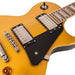 Vintage V100 ICON Electric Guitar ~ Distressed Gold Top