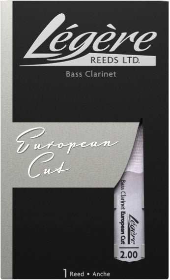 Legere Bass Clarinet Reeds European Signature 2.00
