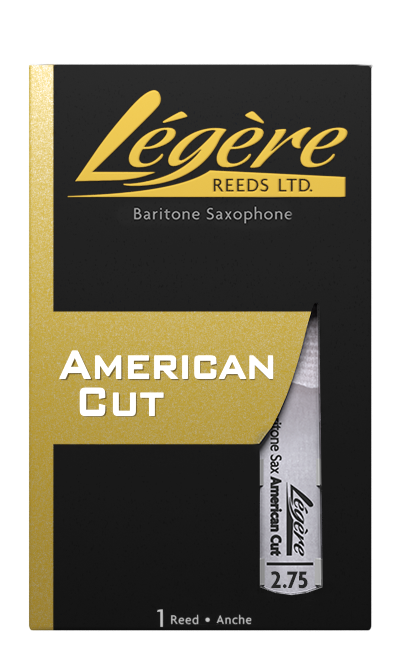 Legere Baritone Saxophone Reeds American Cut 2.75