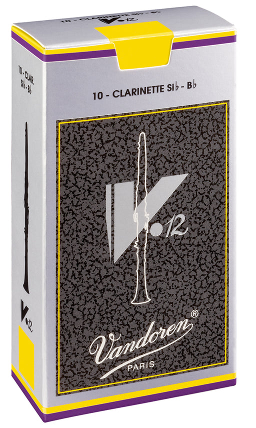 Vandoren Bb Clarinet Reeds 3.5+ V12 (10 BOX)