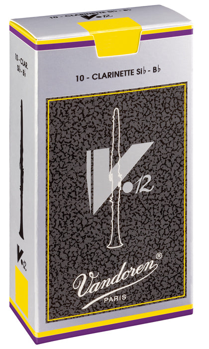 Vandoren Bb Clarinet Reeds 4 V12 (10 BOX)