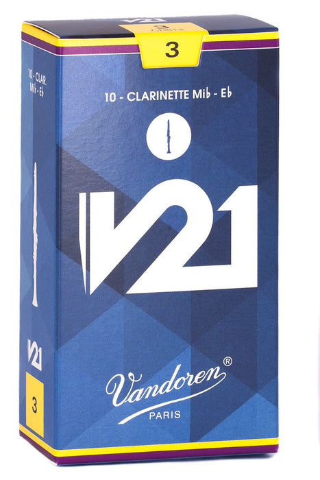 Vandoren Eb Clarinet Reeds 3 V21 (10 BOX)