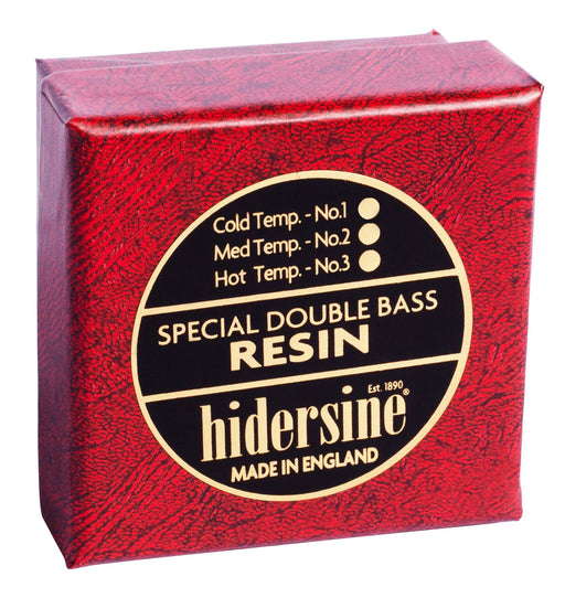 Hidersine Double Bass Rosin Medium, Temperate