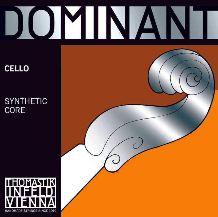 Dominant Cello String D. Chrome Wound. 1/8