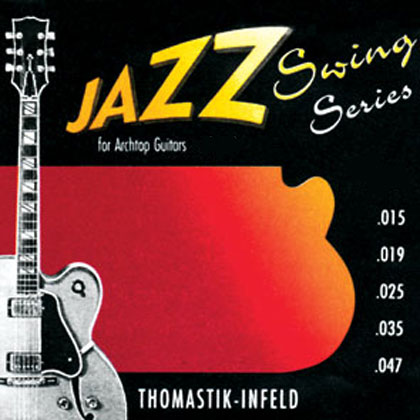 Thomastik Jazz Guitar Strings - Jazz Swing SET. Flatwound. Gauge 0.012