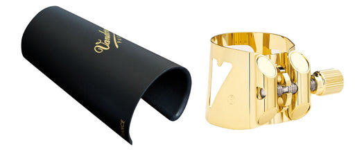 Vandoren Ligature & Cap Tenor Sax Optimum Metal V16 Plastic