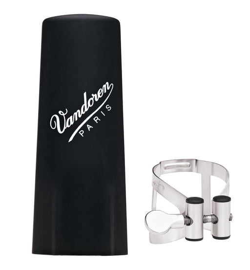 Vandoren Ligature & Cap Clarinet Bb Pewter M/O+Plastic
