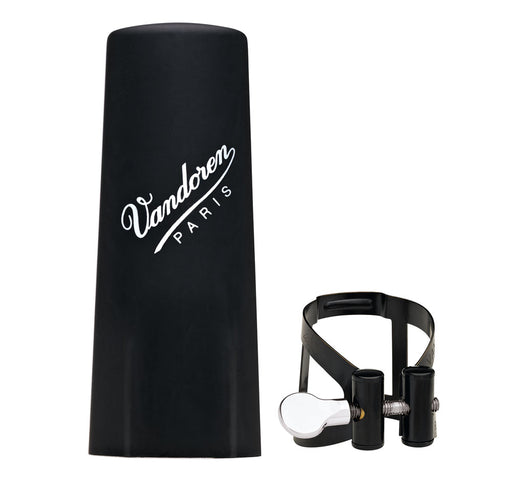 Vandoren Ligature & Cap Bass Clarinet Black M/O+Plastic