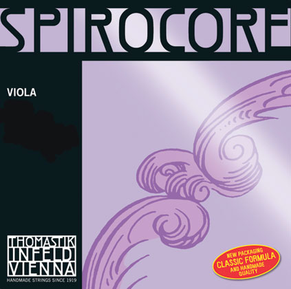 Spirocore Viola String A. Chrome Wound 4/4 - Strong