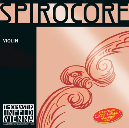 Spirocore Violin String E. Chrome Wound 4/4 - Strong