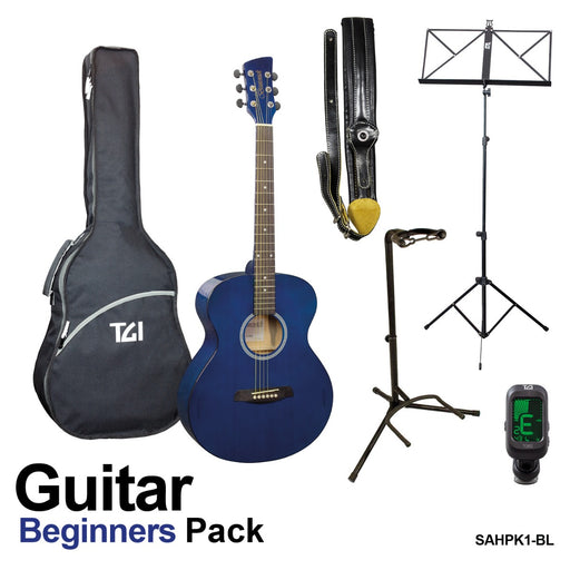 Guitar Pack - Beginners w. Blue Guitar
