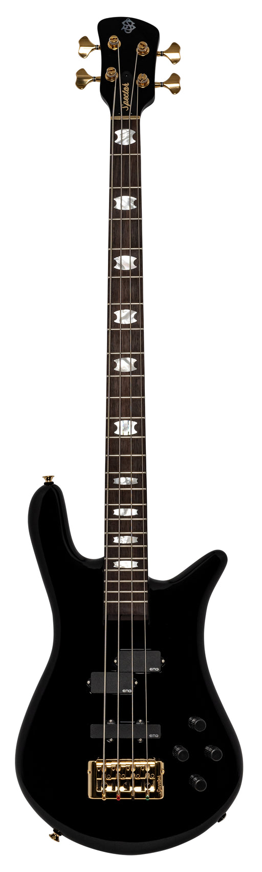 Spector Euro 4 Classic Solid Black Gloss Left Handed