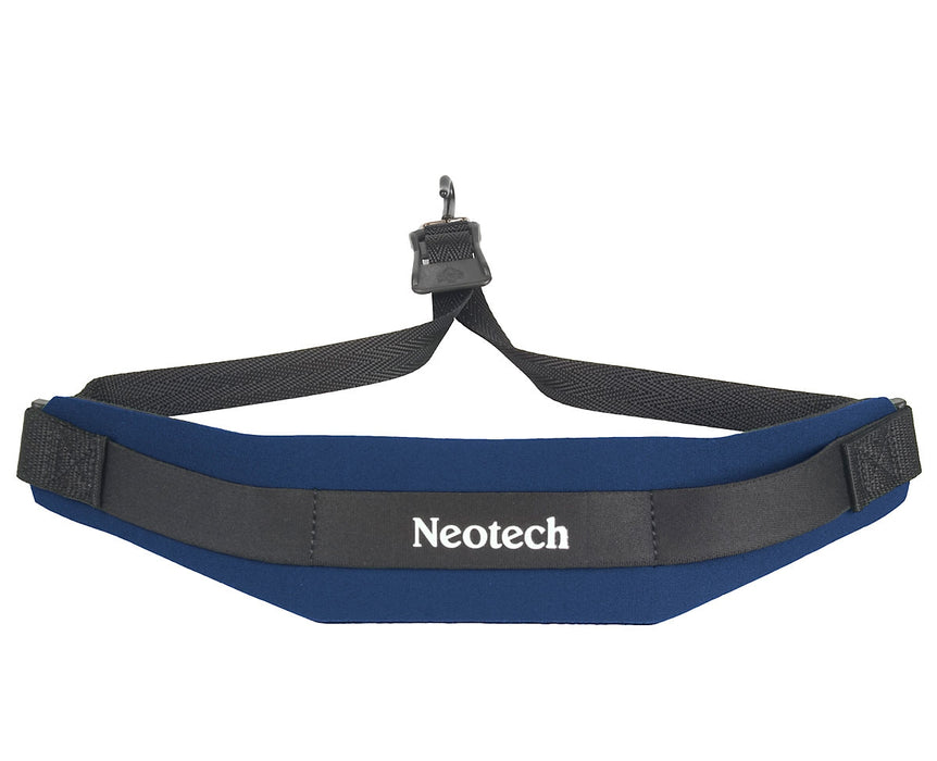 Neotech Soft Sax Strap Navy Regular - Metal Hook