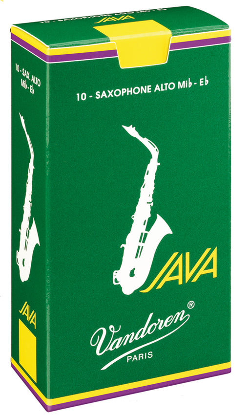 Vandoren Alto Sax Reeds 3 Java (10 BOX)