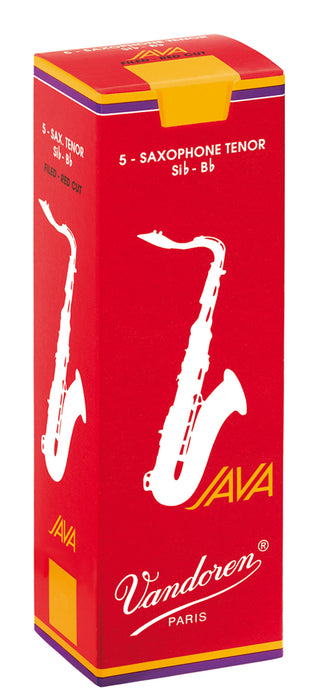 Vandoren Tenor Sax Reeds 4 Java Red (5 BOX)