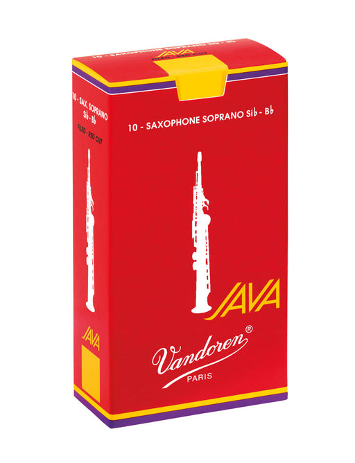 Vandoren Soprano Sax Reeds 2.5 Java Red (10 BOX)