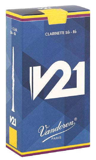Vandoren Bb Clarinet Reeds 3 V21 (50 BOX)