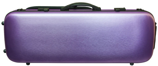 Hidersine Viola Case - Polycarbonate Oblong Brushed Purple